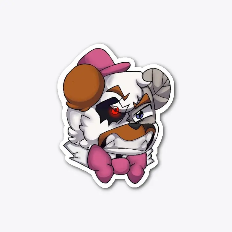 Angry Molten Sticker