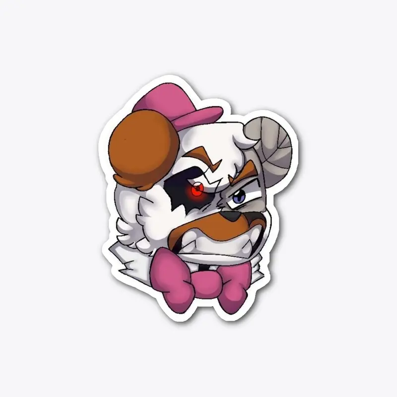 Angry Molten Sticker